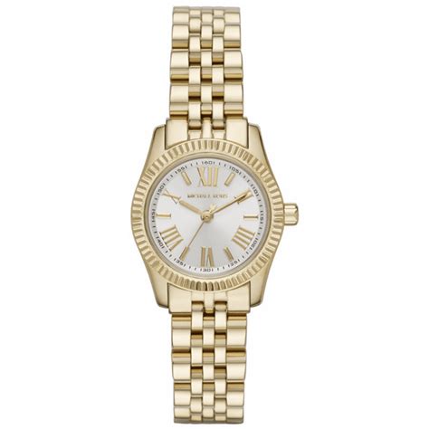 michael kors lexington gold dames|lexington gold tone watch.